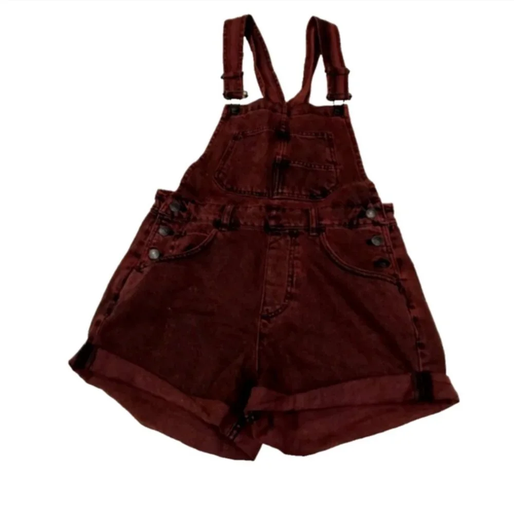 NWOT Free People We the Free Ziggy Shortalls